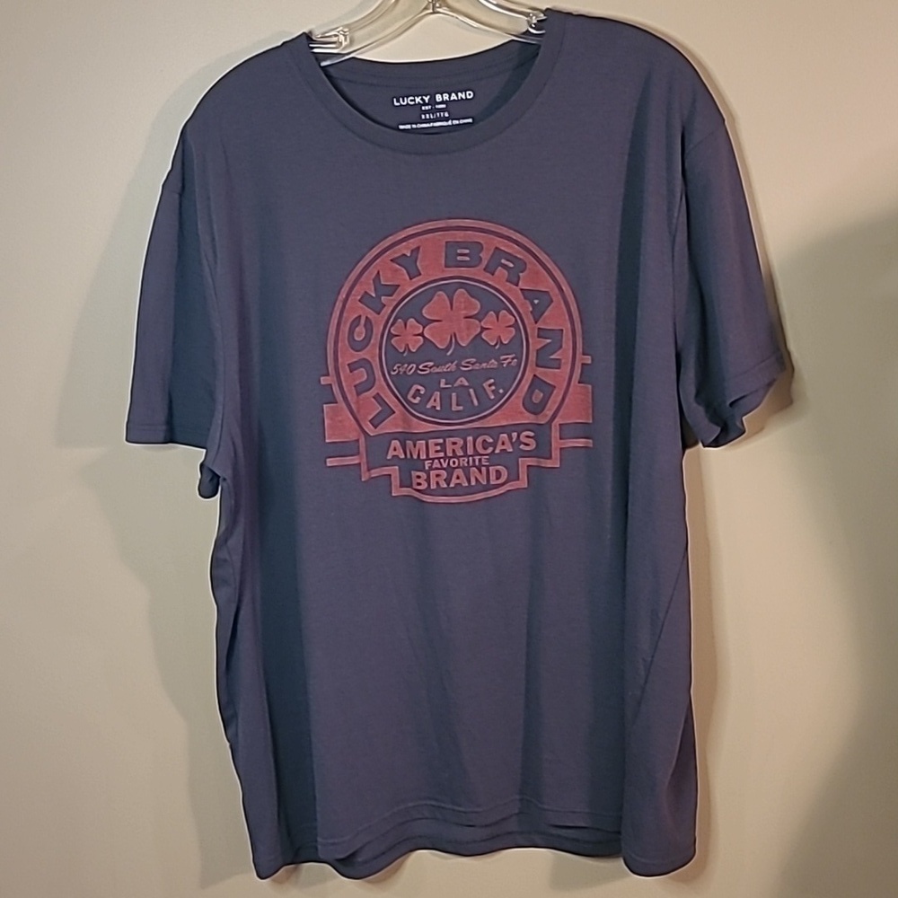 LUCKY BRAND Graphic Short Sleeved T-shirt, Size XXL - Picture 3 of 10